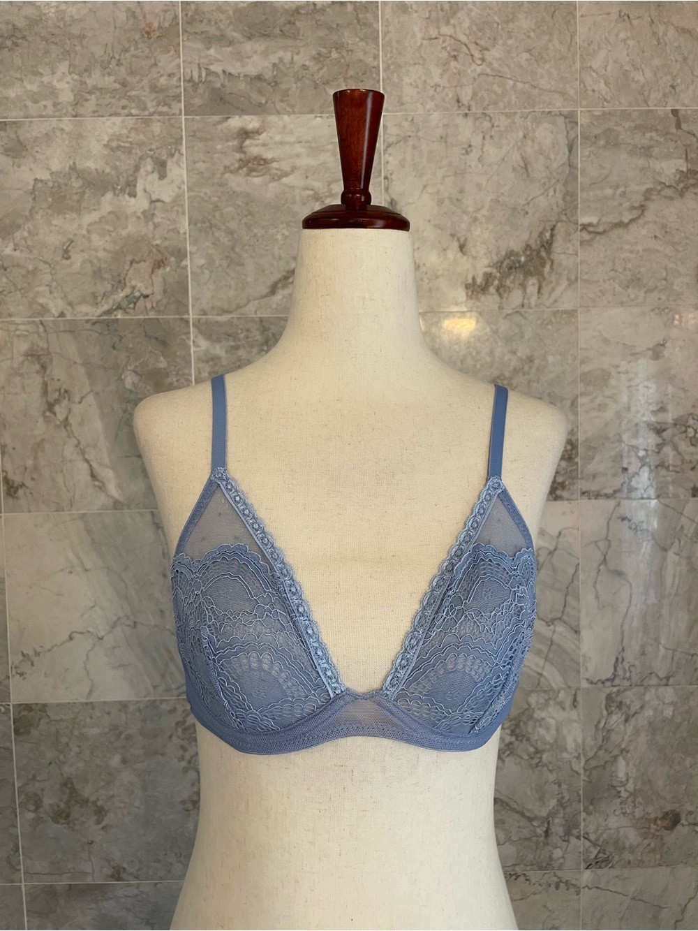 Intimately Free People Lace Triangle Bra - Picture 2 of 8